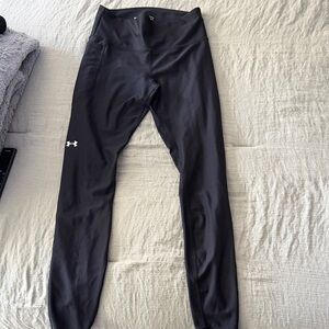 Under Armour Black High-Rise Workout Tights with Pockets